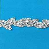 Strassz szalag - CRYSTAL (001)